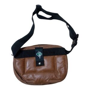 The Stealth Pac Hip Sac, a leather fanny pack